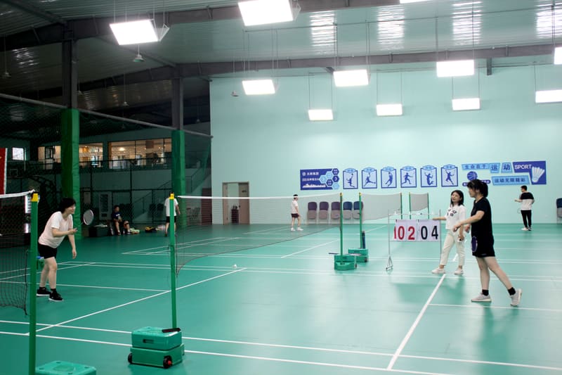 Staff Badminton Match